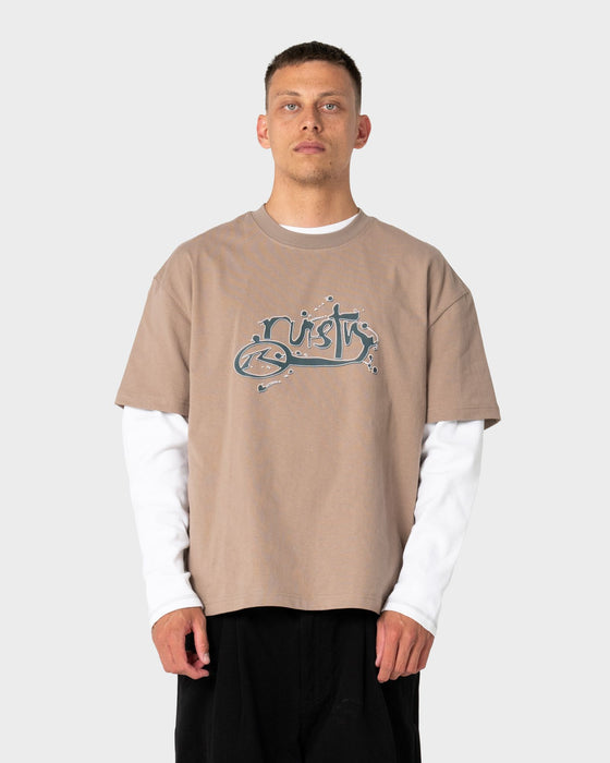 man-wearing-spray-n-pray-short-sleeve-tee-in-mushroom
