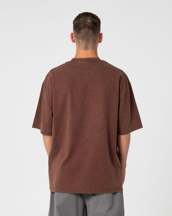 man-wearing-smacko-short-sleeve-tee-in-pinecone