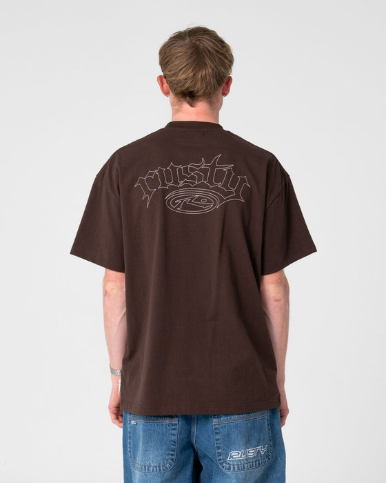 man-wearing-sack-race-short-sleeve-tee-in-java