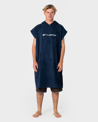 Mens Just Surfing Change Towel in Navy Blue 1