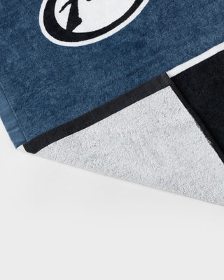 Mens Black Tide Towel in Black