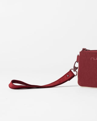 Womens Free Run Nylon Coin Purse in Burgundy