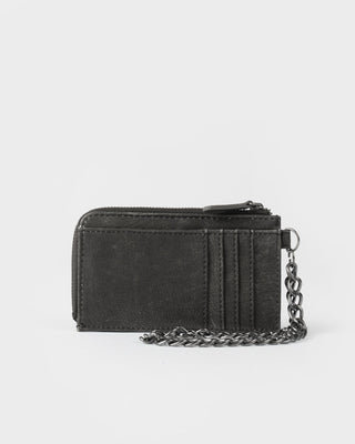 Womens Ember Card Holder in Stone Grey