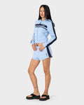 Retro Lines Mini Fleece Short