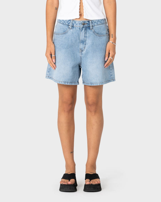 woman-wearing-cyprus-high-denim-short-2-0-in-blasted-true-blue
