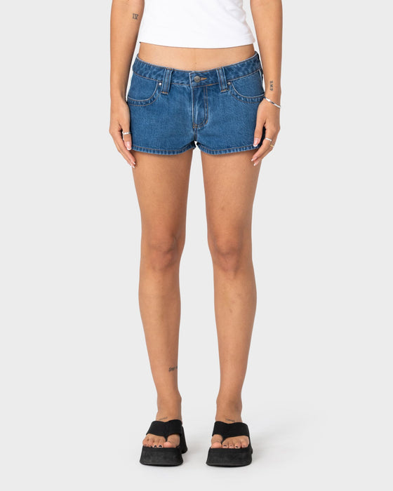 woman-wearing-flip-mommy-low-rise-micro-mini-short-2-0-in-middy-blue-blue
