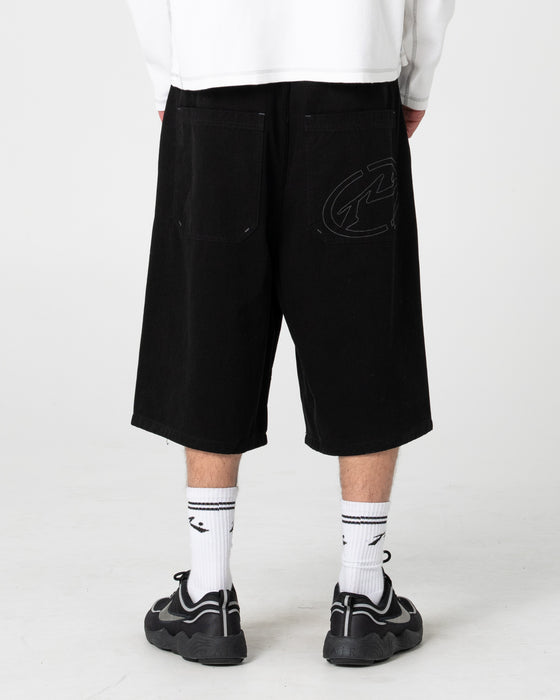 man-wearing-enigma-pleated-short-in-black