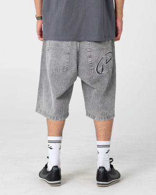 Man wearing Turbo 2.0 Baggy Jort in London Summer