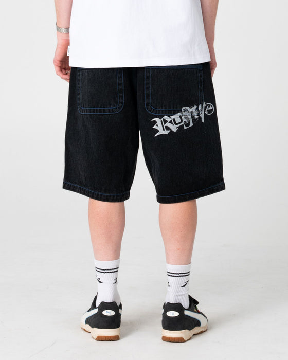man-wearing-redemption-2-0-jort-in-black-out