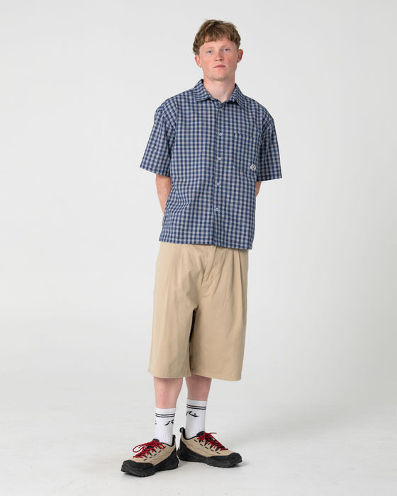 man-wearing-anarchy-short-sleeve-shirt-in-dark-blue