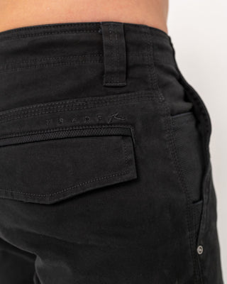 Man wearing Obligation Cargo Pant in Black