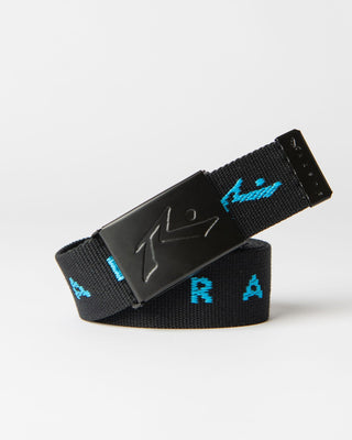 Mens Trade R Webbing Belt in Black / Blue