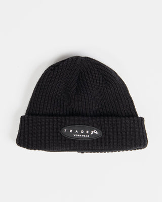 Mens Trade R Thinsulate Beanie in Black