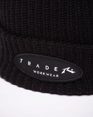 Mens Trade R Thinsulate Beanie in Black