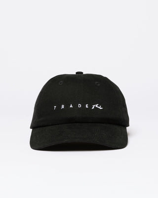 Mens Trade R Dad Cap in Black