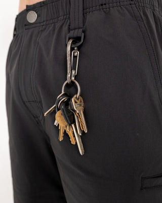 Man wearing Powerweave Quick Dry Work Short in Black