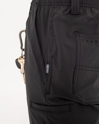 Man wearing Powerweave Quick Dry Work Short in Black