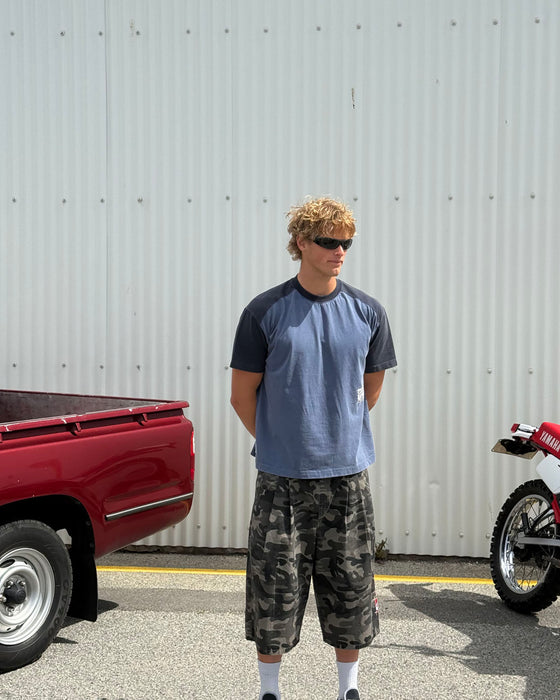 man-wearing-weagle-short-sleeve-tee-in-china-blue