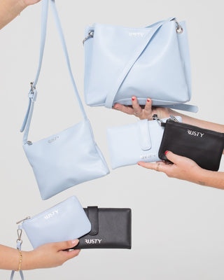 Womans Essence Coin Purse in Black