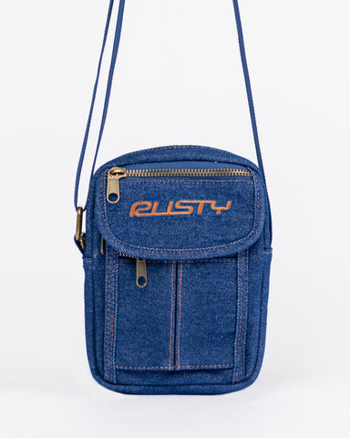 Womans Billie Jean Crossbody Bag in Blue