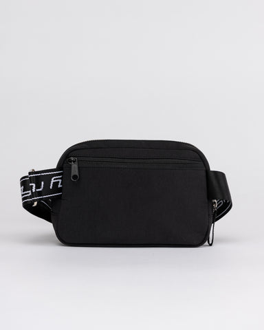 Womans Latitude Nylon Side Bag in Black