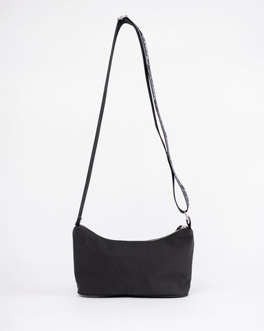 Womans Latitude Nylon Handbag in Black