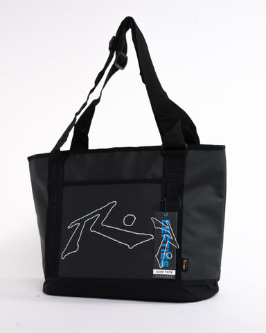 Mens Lefties Surf Tote Bag in Black