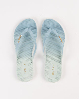 Womens Palm Springs Thong in Glacial Blue / Ballard Blue