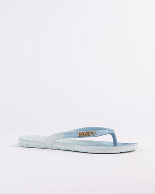 Womans Palm Springs Thong in Glacial Blue / Ballard Blue