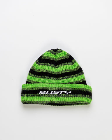 Mens Border Beanie in Multi