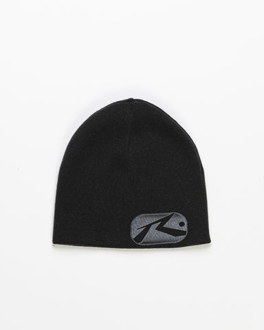 Mens Flipside Reversible Beanie in Black