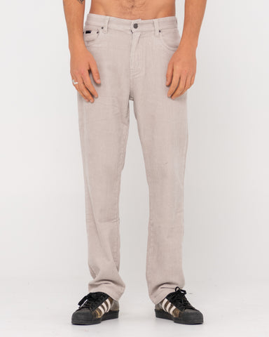 Man wearing Rifts 5 Pkt Pant in Grey