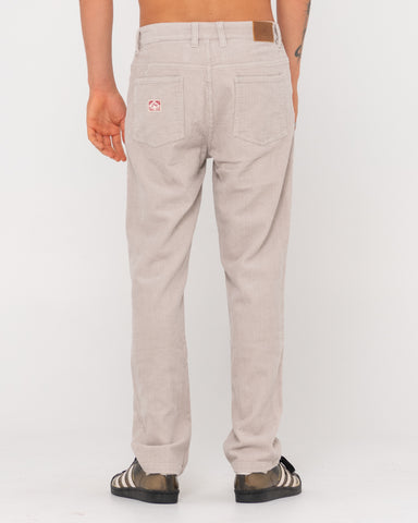 Man wearing Rifts 5 Pkt Pant in Grey