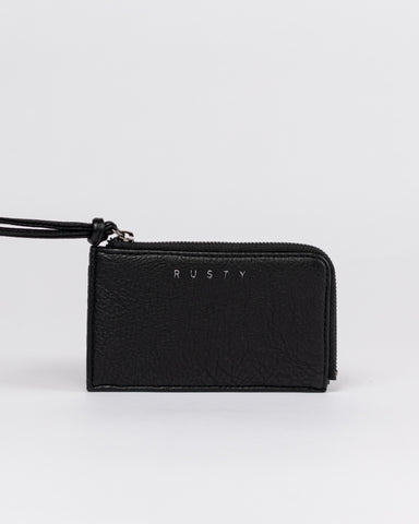 Womans Astoria Card Holder in Black