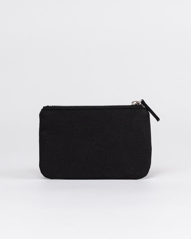 Womans Latitude Coin Purse in Black