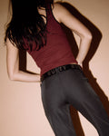 Tease Leather Stud Belt