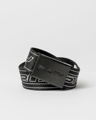 Mens Flip Daddy Belt in Sulphur / Black