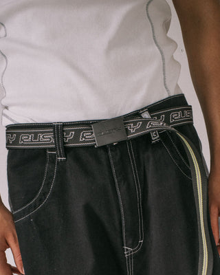 Mens Flip Daddy Belt in Sulphur / Black