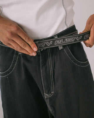 Mens Flip Daddy Belt in Sulphur / Black