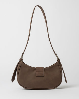 Womens Rodeo Suede Handbag in Pinecone