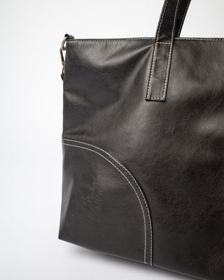 Womens Mallory Tote Bag in Black