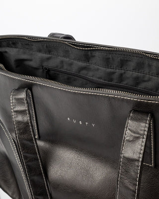 Womens Mallory Tote Bag in Black