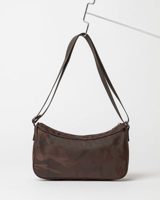 Womens Stellar Nylon Camo Crossbody Bag in Java