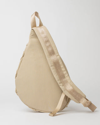 Womens Free Run Nylon Sling Backpack in Oatmeal