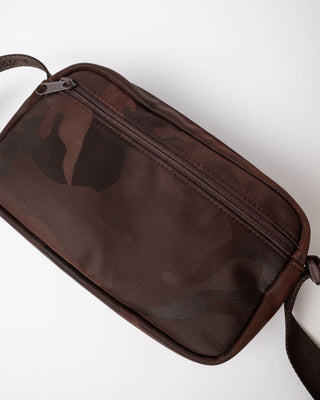 Womens Stellar Nylon Camo Side Bag in Java
