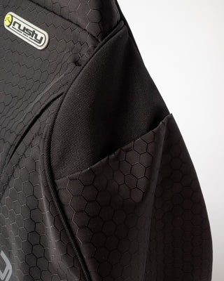 Mens Voltage Sling Bag in Black / Sulphur