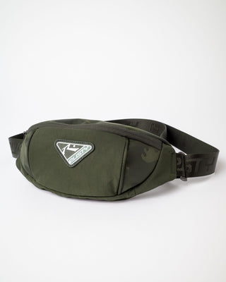 Mens Trisector Crossbody Bag in Shadow Army