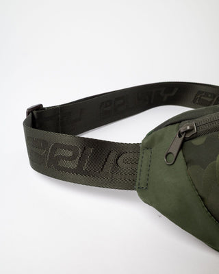 Mens Trisector Crossbody Bag in Shadow Army