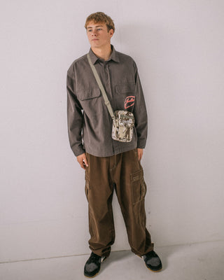 Mens Rambo Camo Crossbody Bag in Camo 1