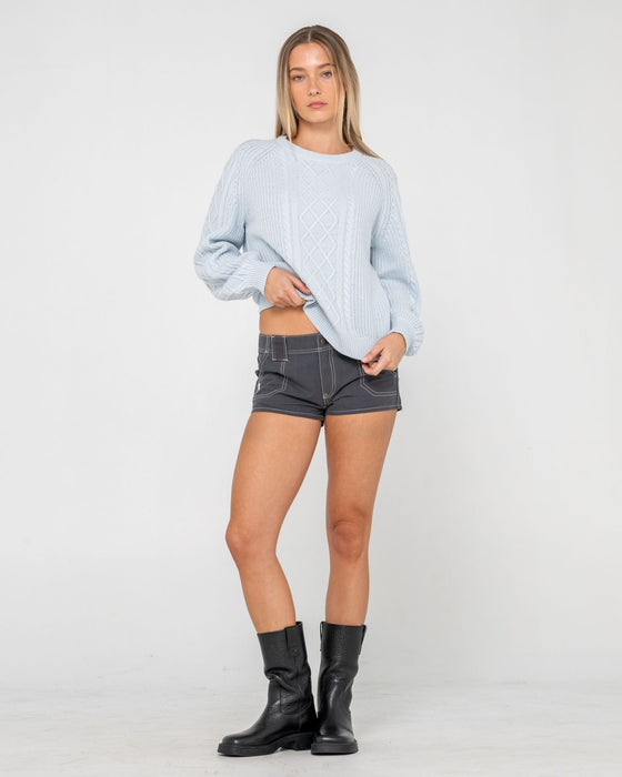 woman-wearing-two-tales-knitted-crew-in-retro-blue